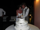 3 September - Vera & Erik Wedding party cutting cake